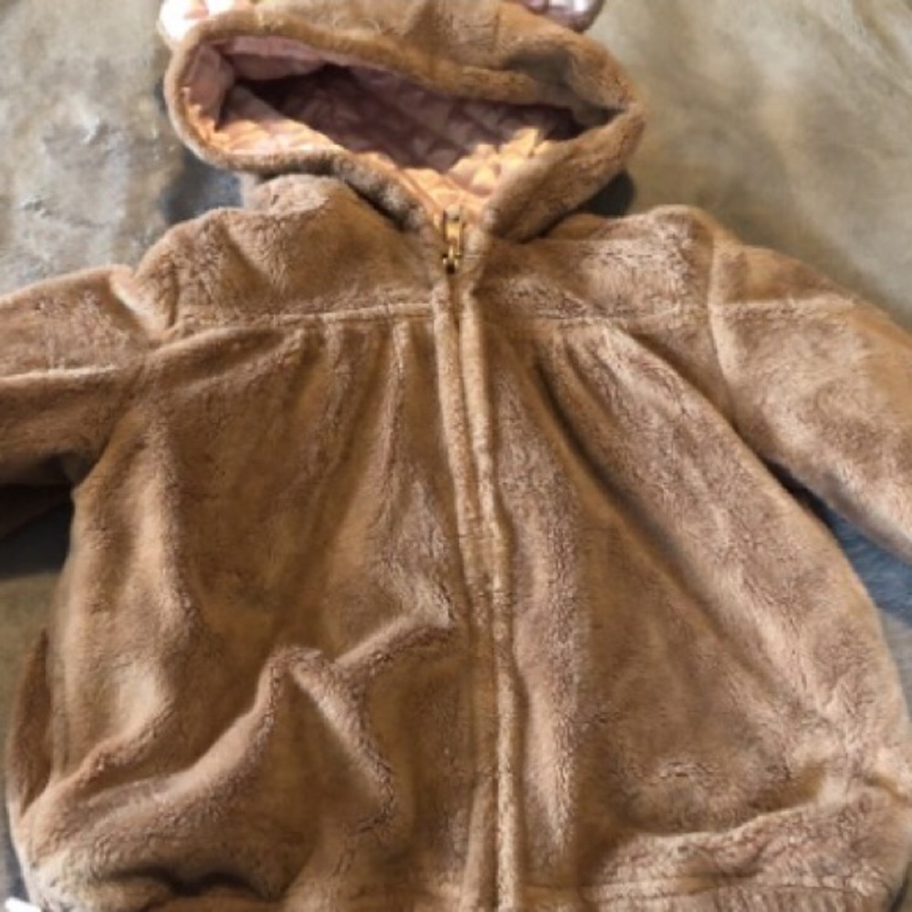 Carters coat with bear ears